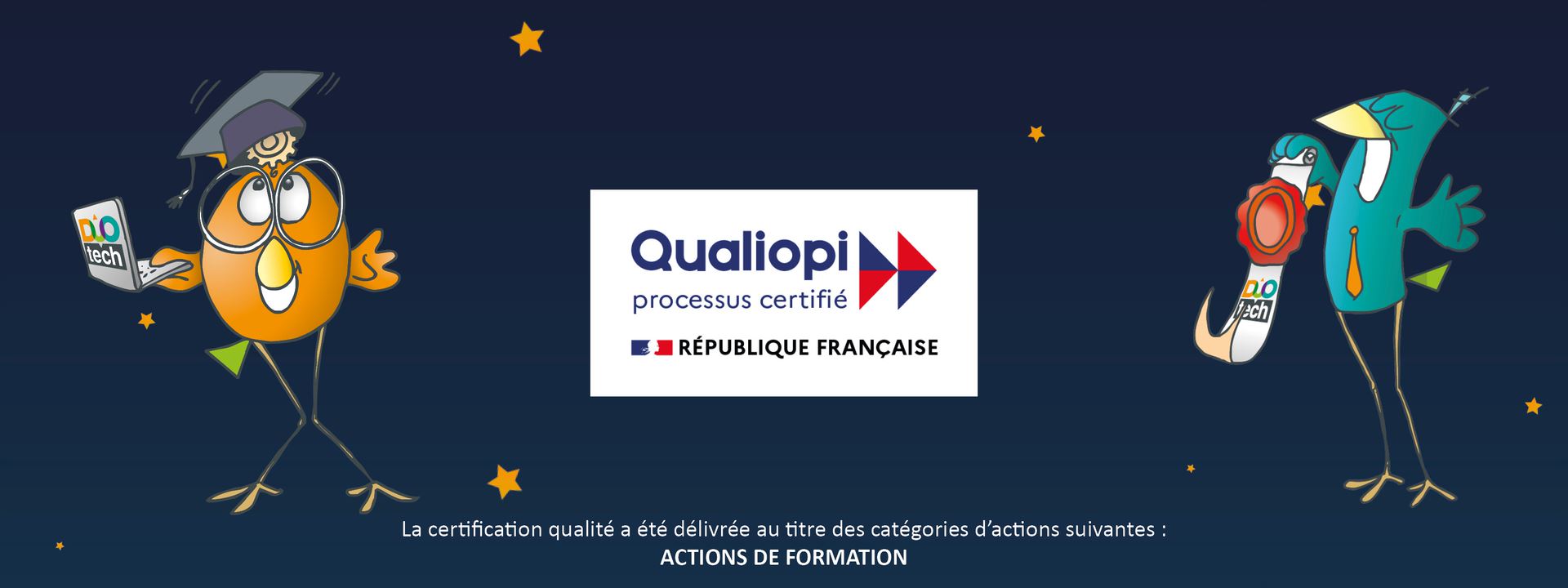 DUOTECH REUNION Formation & Qualiopi